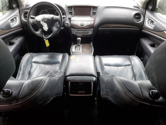 2015 Infiniti QX60 with VIN 5N1AL0MNXFC550987, listed as a Copart auction lot 54273975 with 104,577 mi miles and Salvage Title. Bid and sale history available at DreamBid. Image 8.