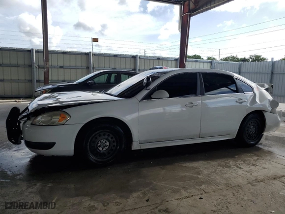 2009 Chevrolet Impala Police Police with VIN 2G1WS57M191281049, listed as a Copart auction lot 69578034 with 109,459 mi miles and Salvage Title. Bid and sale history available at carsss.com. Image 1.