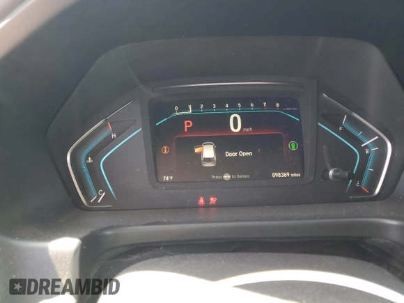 2022 Honda Odyssey EX с VIN 5FNRL6H56NB023731, выставлен на аукционе Copart как лот 54346985 с пробегом 98 369 миль миль и Списание • Salvage title. История ставок и продаж доступна на DreamBid. Изображение 9.