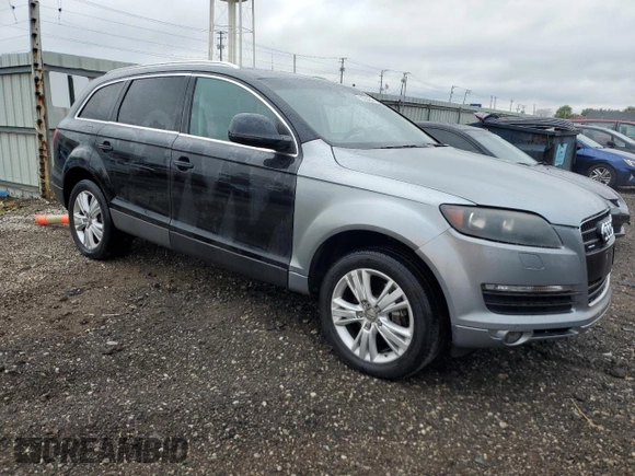 2009 Audi Q7 with VIN WA1AY74L69D028427, listed as a Copart auction lot 57304545 with 145,302 mi miles and Salvage title. Bid and sale history available at DreamBid. Image 4.