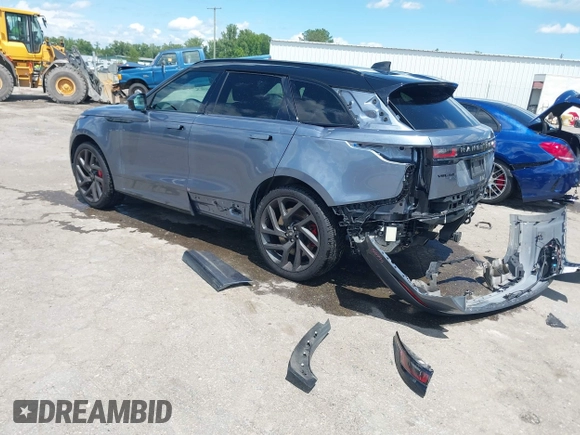 2020 Land Rover Range Rover Velar z VIN SALYU2EE1LA258140, wystawiony jako IAAI lot #42326439 z przebiegiem 61 827 mil mil oraz . Historia ofert i sprzedaży dostępna na DreamBid. Obrazek 3.