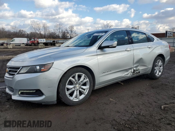 2018 Chevrolet Impala LT with VIN 2G1105S32J9159059, listed as a Copart auction lot 47295415 with 125,095 mi miles and Salvage Title. Bid and sale history available at DreamBid. Image 1.