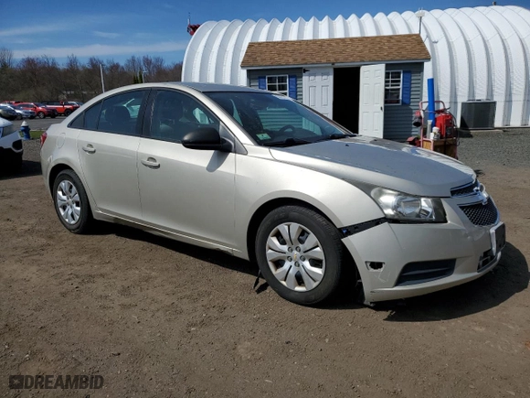 2013 Chevrolet Cruze LS with VIN 1G1PA5SG7D7193644, listed as a Copart auction lot 53678215 with 113,187 mi miles and Clean Title. Bid and sale history available at carsss.com. Image 4.