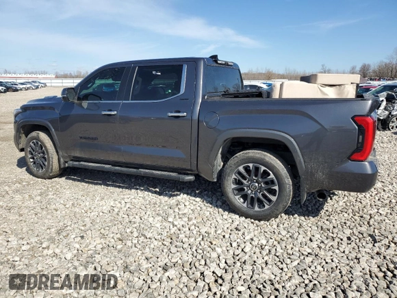 2022 Toyota Tundra Limited Hybrid with VIN 5TFJC5DB1NX003850, listed as a Copart auction lot 47791745 with 69,161 mi miles and Clean title. Bid and sale history available at DreamBid. Image 2.