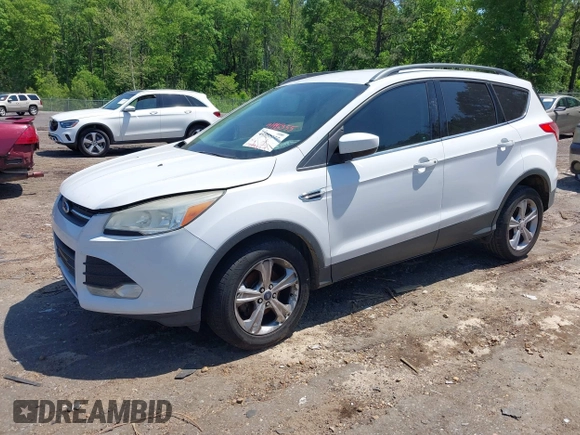 2014 Ford Escape SE with VIN 1FMCU0GX3EUB17202, listed as a IAAI auction lot 41995355 with 170,894 mi miles. Bid and sale history available at carsss.com. Image 2.