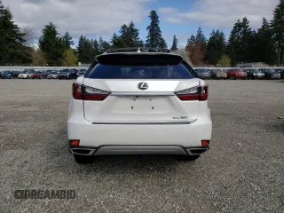 2022 Lexus RX with VIN 2T2HZMDA7NC317656, listed as a Copart auction lot 51829925 with 24,489 mi miles and Salvage Title. Bid and sale history available at carsss.com. Image 6.