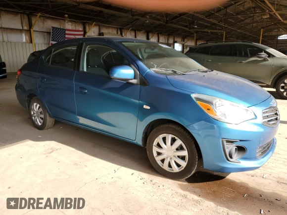 2017 Mitsubishi Mirage ES with VIN ML32F3FJ8HH001342, listed as a Copart auction lot 65357335 with 96,975 mi miles and Clean title. Bid and sale history available at DreamBid. Image 4.