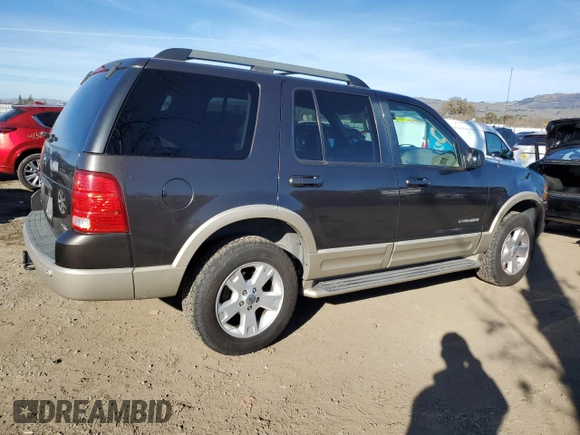 2005 Ford Explorer Eddie Bauer with VIN 1FMDU74W85UA06783, listed as a Copart auction lot 87324544 with 149,586 mi miles and Salvage title. Bid and sale history available at DreamBid. Image 3.