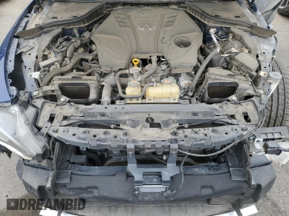 2019 Infiniti Q60 3.0t LUXE with VIN JN1EV7EK8KM230894, listed as a Copart auction lot 48397145 with 51,602 mi miles and Salvage Title. Bid and sale history available at carsss.com. Image 11.