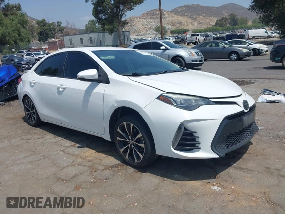 2017 Toyota Corolla L with VIN 5YFBURHE3HP610414, listed as a IAAI auction lot 42410369 with 157,908 mi miles and . Bid and sale history available at DreamBid. Image 1.