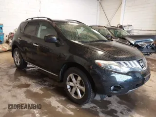 2009 Nissan Murano SL with VIN JN8AZ18U69W005242, listed as a IAAI auction lot 42013661 with 132,952 mi miles. Bid and sale history available at carsss.com. Image 1.
