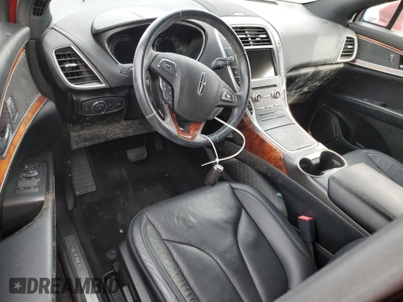 2016 Lincoln MKX Reserve with VIN 2LMTJ6LR9GBL51411, listed as a Copart auction lot 89399635 with 26,018 mi miles and Clean Title. Bid and sale history available at DreamBid. Image 8.
