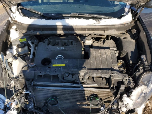 2013 Nissan Murano SL with VIN JN8AZ1MW4DW308620, listed as a Copart auction lot 86963814 with 130,652 mi miles and Salvage Title. Bid and sale history available at carsss.com. Image 12.