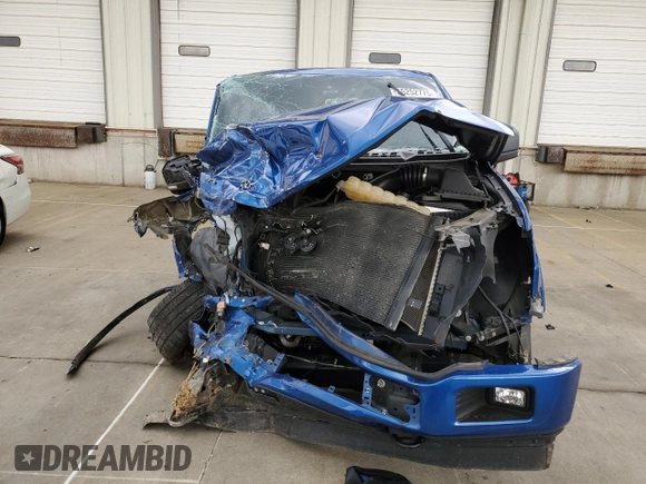 2018 Ford F-150 XL with VIN 1FTEW1E54JFE73767, listed as a Copart auction lot 55252775 with 65,755 mi miles and Salvage title. Bid and sale history available at DreamBid. Image 5.