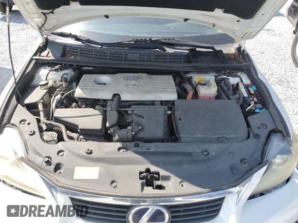 2011 Lexus CT 200h z VIN JTHKD5BH5B2016102, wystawiony jako Copart lot #53171375 z przebiegiem 244 136 mil mil oraz Tytuł czysty. Historia ofert i sprzedaży dostępna na DreamBid. Obrazek 11.