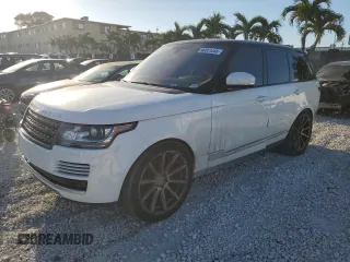 2016 Land Rover Range Rover with VIN SALGR2PF2GA318323, listed as a Copart auction lot 48551255 with 71,801 mi miles and Salvage Title. Bid and sale history available at carsss.com. Image 1.