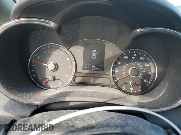 2014 Kia Forte EX with VIN KNAFX4A82E5104921, listed as a Copart auction lot 47372735 with 40,900 mi miles and Salvage Title. Bid and sale history available at carsss.com. Image 9.