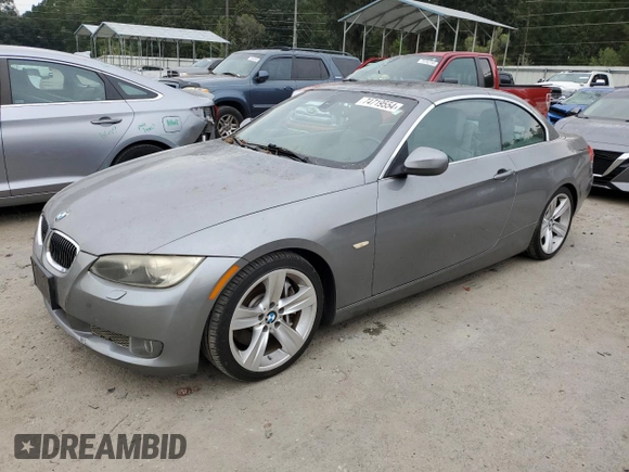 2010 BMW 3 Series 335i with VIN WBAWL7C50AP476272, listed as a Copart auction lot 74719554 with 77,117 mi miles and Salvage Title. Bid and sale history available at carsss.com. Image 1.