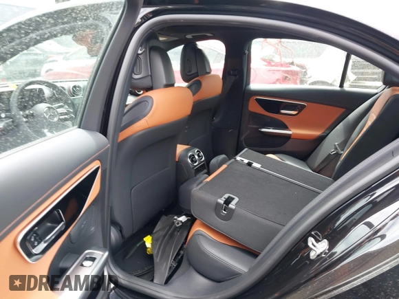 2025 Mercedes-Benz C 300 with VIN W1KAF4GB7SR257114, listed as a IAAI auction lot 42444525 with 256 mi miles and . Bid and sale history available at DreamBid. Image 22.