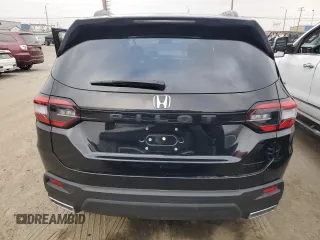 2023 Honda Pilot Sport with VIN 5FNYG2H38PB009596, listed as a Copart auction lot 76626974 with 17,625 mi miles and Salvage Title. Bid and sale history available at carsss.com. Image 6.