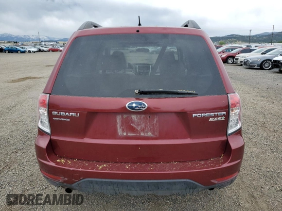 2010 Subaru Forester X Premium with VIN JF2SH6CC9AG755488, listed as a Copart auction lot 56056195 with 195,312 mi miles and Clean title. Bid and sale history available at DreamBid. Image 6.