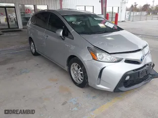 2017 Toyota Prius v Two with VIN JTDZN3EU9HJ070219, listed as a IAAI auction lot 41358297 with 209,303 mi miles. Bid and sale history available at carsss.com. Image 1.