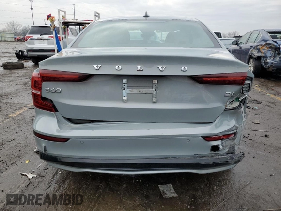 2024 Volvo S60 Plus Dark Theme with VIN 7JRL12FL6RG281072, listed as a Copart auction lot 42954535 with 36,776 mi miles and Clean title. Bid and sale history available at DreamBid. Image 6.