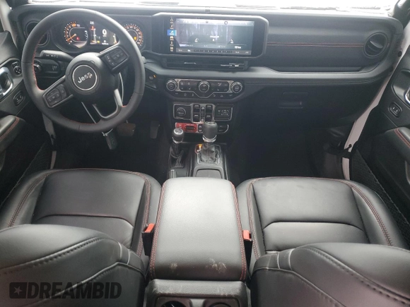 2024 Jeep Wrangler Rubicon with VIN 1C4PJXFG6RW345620, listed as a Copart auction lot 48240875 with 16,778 mi miles and Salvage Title. Bid and sale history available at DreamBid. Image 8.