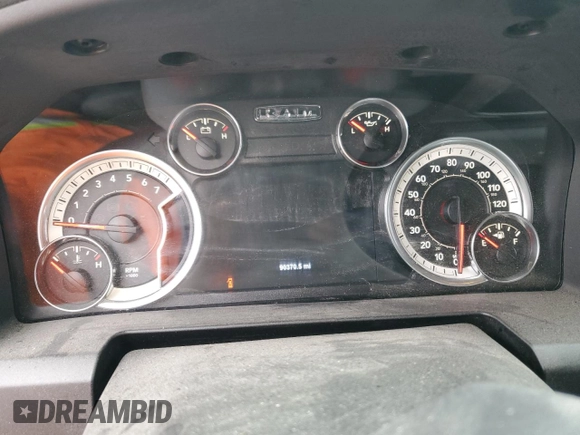 2017 Ram 1500 Big Horn with VIN 3C6RR7LT6HG710031, listed as a Copart auction lot 53549635 with 90,370 mi miles and Salvage title. Bid and sale history available at DreamBid. Image 9.