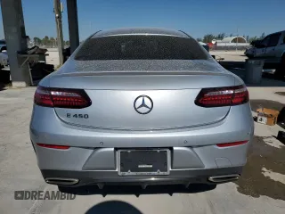 2022 Mercedes-Benz E 450 with VIN W1K1J5JB7NF186032, listed as a Copart auction lot 81662754 with 45,706 mi miles and Salvage title. Bid and sale history available at DreamBid. Image 6.
