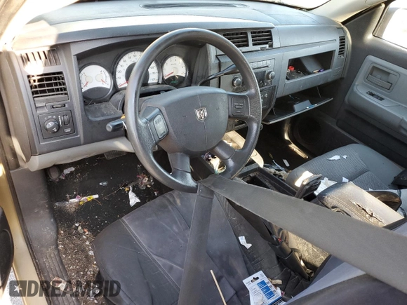 2011 Ram Dakota Bighorn/Lonestar with VIN 1D7RW3GK4BS534193, listed as a Copart auction lot 44601545 with 195,825 mi miles and Salvage Title. Bid and sale history available at carsss.com. Image 8.