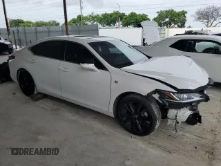 2022 Lexus ES 350 F Sport z VIN 58AGZ1B18NU111366, wystawiony jako Copart lot #59342435 z przebiegiem 54 943 mil mil oraz Szkoda całkowita • Salvage title. Historia ofert i sprzedaży dostępna na DreamBid. Obrazek 4.