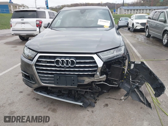 2017 Audi Q7 Premium Plus with VIN WA1LAAF70HD004911, listed as a IAAI auction lot 41910833 with 120,506 mi miles and . Bid and sale history available at DreamBid. Image 12.