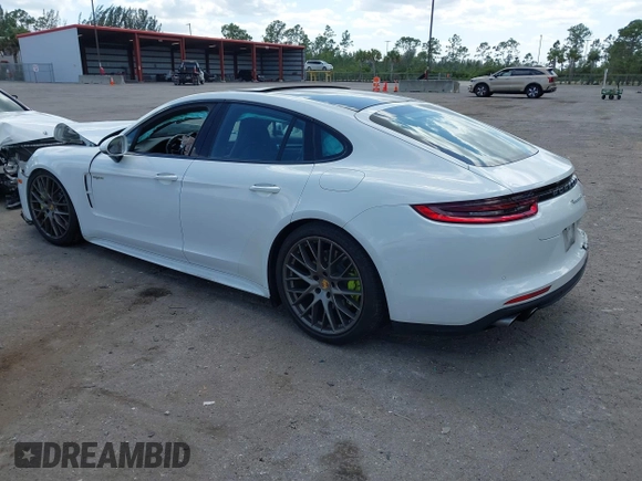 2018 Porsche Panamera 4 E-Hybrid with VIN WP0AE2A74JL130540, listed as a IAAI auction lot 42078444 with 65,981 mi miles and . Bid and sale history available at DreamBid. Image 3.