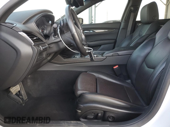 2020 Cadillac CT5 Sport with VIN 1G6DP5RK9L0128940, listed as a Copart auction lot 54316775 with 51,011 mi miles and Salvage title. Bid and sale history available at DreamBid. Image 7.