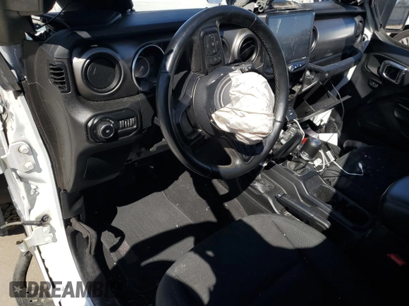 2019 Jeep Wrangler Unlimited Sport S z VIN 1C4HJXDN7KW638020, wystawiony jako Copart lot #48636745 z przebiegiem Nie podano mil oraz Nie do naprawy • Non repairable. Historia ofert i sprzedaży dostępna na DreamBid. Obrazek 8.