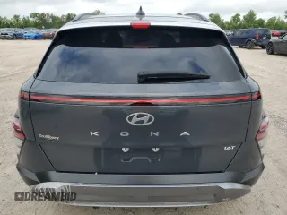 2024 Hyundai Kona Limited with VIN KM8HE3A34RU027329, listed as a Copart auction lot 54631665 with 23,632 mi miles and Salvage Title. Bid and sale history available at carsss.com. Image 6.