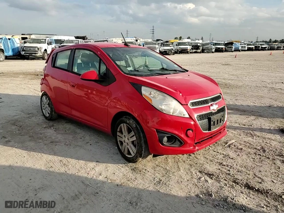 2014 Chevrolet Spark LT with VIN KL8CD6S95EC504249, listed as a Copart auction lot 43990745 with 104,492 mi miles and Salvage Title. Bid and sale history available at carsss.com. Image 10.