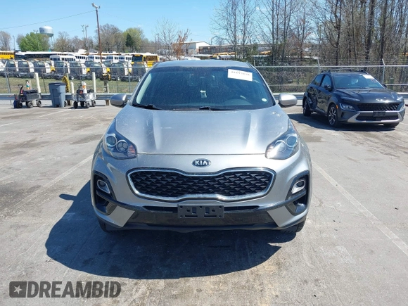 2020 Kia Sportage LX with VIN KNDPMCAC1L7839423, listed as a IAAI auction lot 41897838 with 50,818 mi miles. Bid and sale history available at carsss.com. Image 12.
