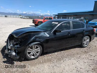 2013 Infiniti G37 x with VIN JN1CV6AR2DM762472, listed as a Copart auction lot 53565455 with 219,020 mi miles and Salvage Title. Bid and sale history available at carsss.com. Image 1.