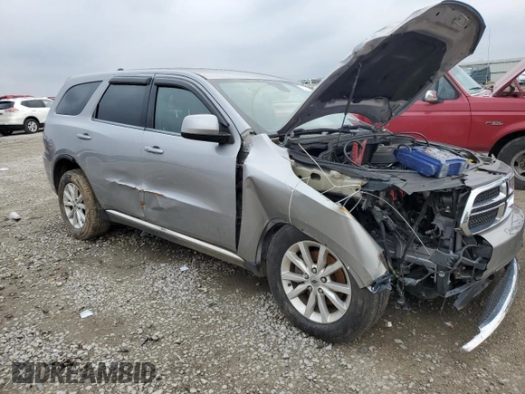2019 Dodge Durango SXT Plus with VIN 1C4RDHAG5KC852772, listed as a Copart auction lot 42011435 with 132,466 mi miles and Salvage Title. Bid and sale history available at DreamBid. Image 4.