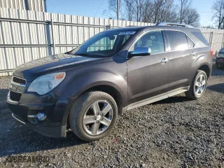 2015 Chevrolet Equinox LTZ with VIN 2GNFLHE3XF6270444, listed as a Copart auction lot 89261435 with 173,002 mi miles and Salvage Title. Bid and sale history available at carsss.com. Image 1.