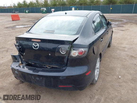 2009 Mazda Mazda3 i Touring Value with VIN JM1BK32F091217058, listed as a IAAI auction lot 41816836 with 155,193 mi miles. Bid and sale history available at carsss.com. Image 4.