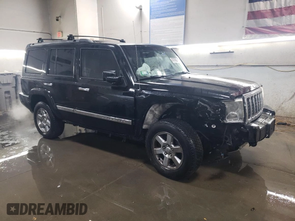 2008 Jeep Commander Overland with VIN 1J8HG68268C152908, listed as a Copart auction lot 87870905 with 190,419 mi miles and Salvage Title. Bid and sale history available at carsss.com. Image 4.