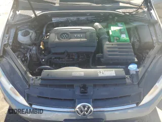 2016 Volkswagen Golf SportWagen TSI S with VIN 3VWC17AU0GM523656, listed as a Copart auction lot 76069414 with 163,440 mi miles and Salvage Title. Bid and sale history available at carsss.com. Image 11.