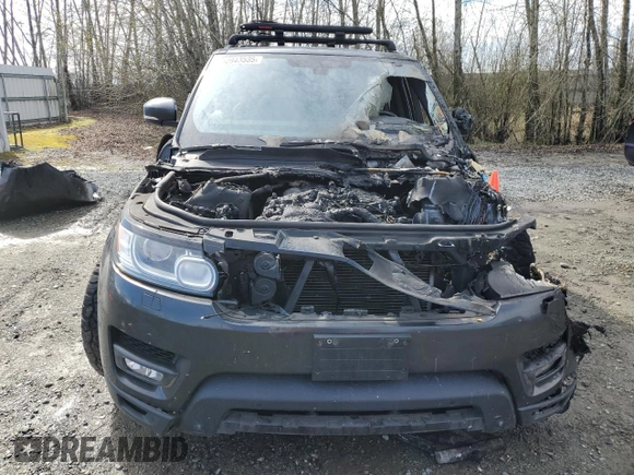 2014 Land Rover Range Rover Sport HSE with VIN SALWR2WF5EA319394, listed as a Copart auction lot 50943535 with 0 mi miles and Salvage Title. Bid and sale history available at carsss.com. Image 5.