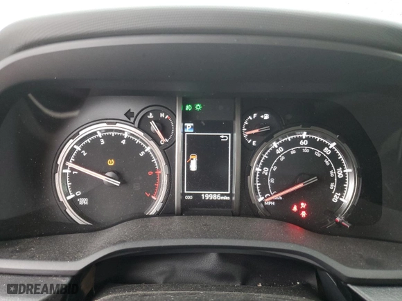 2024 Toyota 4Runner TRD Off Road with VIN JTERU5JR6R6221761, listed as a Copart auction lot 42538315 with 19,986 mi miles and Salvage Title. Bid and sale history available at carsss.com. Image 9.