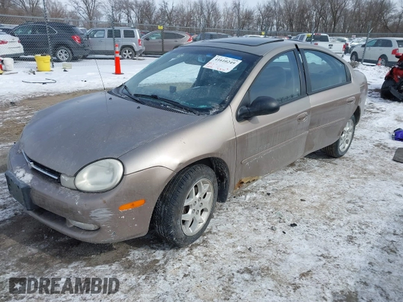 2000 Dodge Neon Highline z VIN 1B3ES46CXYD694730, wystawiony jako IAAI lot #41610249 z przebiegiem 110 930 mil mil oraz . Historia ofert i sprzedaży dostępna na DreamBid. Obrazek 2.