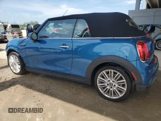 2024 MINI Convertible Cooper S z VIN WMW43DL04R3S24716, wystawiony jako Copart lot #63449955 z przebiegiem 11 863 mil mil oraz Nie do naprawy • Non repairable. Historia ofert i sprzedaży dostępna na DreamBid. Obrazek 2.