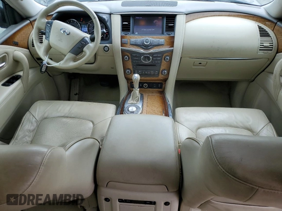 2011 Infiniti QX56 8-passenger с VIN JN8AZ2ND9B9701754, выставлен на аукционе Copart как лот 57916715 с пробегом 216 613 миль миль и Чистый • Clean title. История ставок и продаж доступна на DreamBid. Изображение 8.